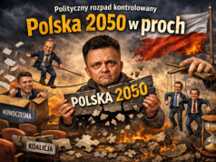 Polityczny rozpad kontrolowany, czyli Polska 2050 w proch