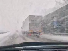 Śnieżyca postraszyła kierowców