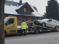 Dwa samochody zderzyły się na ulicy Jagiellońskiej