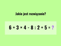 Pamiętasz zasady z podstawówki? Ta zagadka to test uwagi. Wiele osób wpada w tę samą pułapkę