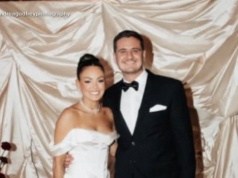 „Anioł” z Polski na ślubie w USA