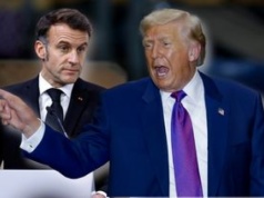 Trump znów drwi z Macrona. Naśladował akcent i opowiadał o cłach