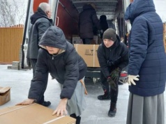 Tomasz Duklanowski i ks. Kancelarczyk pomagają w Charkowie. „Ludzie w domach mają minus trzy stopnie"