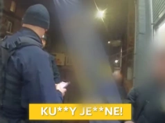 Policjanci usłyszeli wyzwisko z przejeżdżającego auta. Kierowca był pijany, a pasażer poszukiwany