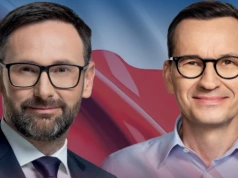 Mateusz Morawiecki i Daniel Obajtek w Kaliszu