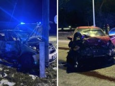 Wypadek pod Toruniem. Pojazdem jechali policjanci