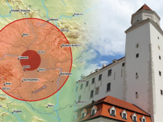 Trzesięnie ziemi na Słowacji. Wstrząsy były odczuwalne w Bratysławie