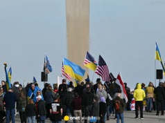 Proukraińska manifestacja w Waszyngtonie. "USA powinny to zrobić bez wahania"