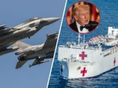 Działo się w nocy. Polska podrywa myśliwce, Trump wysyła okręt-szpital