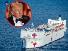 Zaskakujący ruch Trumpa. Wysyła okręt szpitalny na Grenlandię