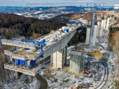 To tu powstaje najwyższa estakada w Polsce. Widoki, że aż zapiera dech