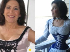 Od lat 80. krępowała ciało ciasnymi gorsetami. Jej talia mierzy zaledwie 38 cm