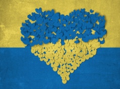 Rzeszowskie obchody czwartej rocznicy pełnoskalowej agresji Rosji na Ukrainę