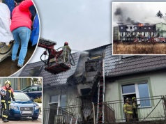 Pożar w DPS w Szczawnie. Nikt nie wie, kiedy pensjonariusze będą mogli wrócić do domu