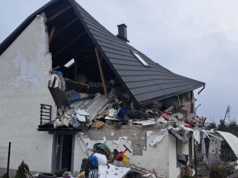 Wybuch gazu w Świętokrzyskiem. Dom w gruzach, jedna osoba ranna