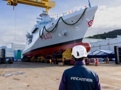 Pierwszy włoski patrolowiec nowej generacji OPV Ugolino Vivaldi zwodowany