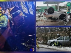 Czarny weekend na drogach regionu. Tragiczny wypadek w Kalinkowie. Nie żyje 39-lenia kobieta