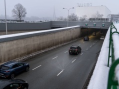 Tunel na Wisłostradzie pod szczególnym nadzorem zimowym