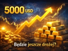 Złoto wraca powyżej 5000 USD! Rynek powtórzy styczniowe wzrosty?