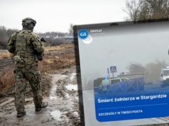 Śmierć 23-letniego żołnierza w Stargardzie. Media: Ciało znaleziono przy cmentarzu