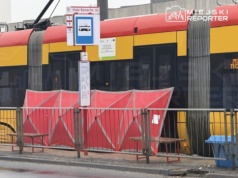 Pasażer zmarł w tramwaju na Ochocie. Na miejscu pracowały służby