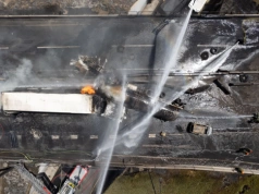 Wypadek i wybuch cysterny: 4 osoby nie żyją, resztę uratowała konstrukcja naczepy