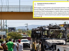 Zamieszki w Meksyku po śmierci El Mencho. Polska ambasada wydała ostrzeżenie