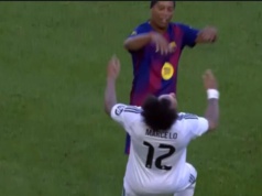 Ronaldinho nie mógł się powstrzymać. Oto jak potraktował legendę Realu