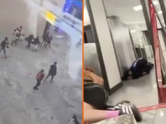 Dramat turystów na lotniskach w Meksyku. Przerażeni ludzie uciekają w popłochu