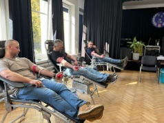 Żołnierze z Sieradza podzielili się „Płynem Życia”. Imponujący wynik zbiórki krwi w 15. SBŁ