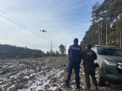 POWIAT NOWOTOMYSKI: Wspólne działania policjantów i Straży Leśnej na rzecz bezpieczeństwa i ochrony lasów oraz w związku z akcją TOR