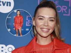 Sandra Kubicka bryluje na ściance w lateksowej mini. Odsłoniła nogi do nieba