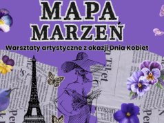 Mapa marzeń - biblioteka w Brzeziu zaprasza na warsztaty artystyczne z okazji Dnia Kobiet