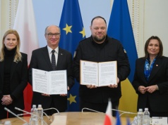 Czarzasty obiecał, że Polska pomoże Ukrainie wejść szybko do UE