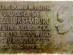 Przywrócą tablicę Róży Luksemburg. 