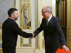 Tak Zełenski przywitał Czarzastego. Prezydent Ukrainy wrzucił film