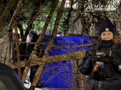 Właściciel działki znalazł zwłoki obcego człowieka w ogrodowej altanie