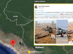 Katastrofa śmigłowca wojskowego w Peru. Zginęło 15 osób, w tym dzieci