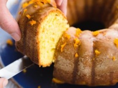 Zrobiłem na deser babkę serową. Była taka pyszna, że nie został po niej ani okruszek