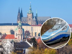 Pendolino PKP Intercity w Czechach przed wakacjami