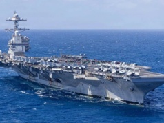 Potężny lotniskowiec USA zbliża się do Iranu. "Nieprzyjemna awaria na pokładzie"