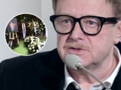Olaf Lubaszenko wrzucił zdjęcie z pogrzebu ojca. Na uroczystości padły wzruszające słowa