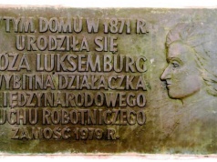 Zamość chce uhonorować antypolską komunistkę Różę Luksemburg