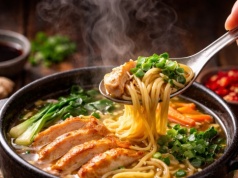 Pożywna i pyszna zupa, która zastąpi dwa dania. Domowy ramen w wersji ekspresowej