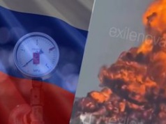 Gigantyczny słup ognia w Rosji. Potężny cios Ukraińców