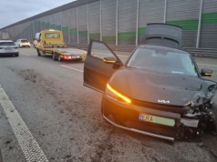 Seria wypadków na A1. Ruch w kierunku Katowic z utrudnieniami