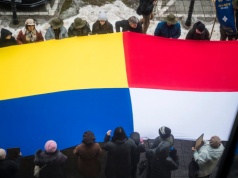 Obchody 4. rocznicy inwazji Rosji na Ukrainę: Były łzy, a także nadzieja, że w końcu przyjdzie „normalność”