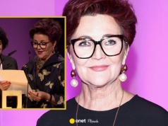 Jolanta Kwaśniewska przemówiła na gali. Ujawniła, co musi zrobić po obejrzeniu wiadomości "żeby się uspokoić"