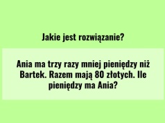 Dzieci rozwiązują tę zagadkę szybciej niż dorośli. Trzy słowa wyprowadzają w pole