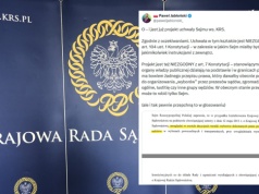 Opublikowano bulwersujący projekt uchwały ws. KRS!